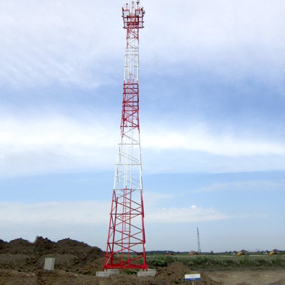 High Quality 30-60m Self-support Galvanized Steel BTS Tower Bolted Installation