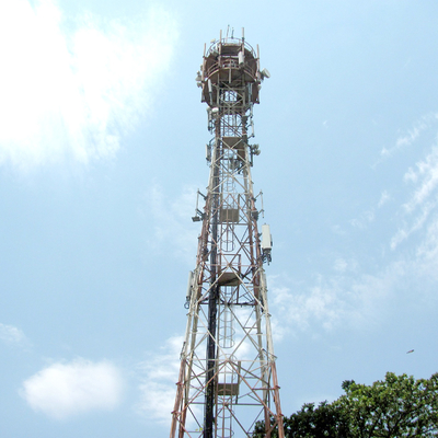 High Quality 30-60m Self-support Galvanized Steel BTS Tower Bolted Installation